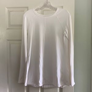 Lululemon Making Moves top, white, 8